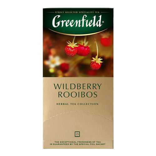 Чай травяной Greenfield Wildberry Rooibos 25 пакетиков