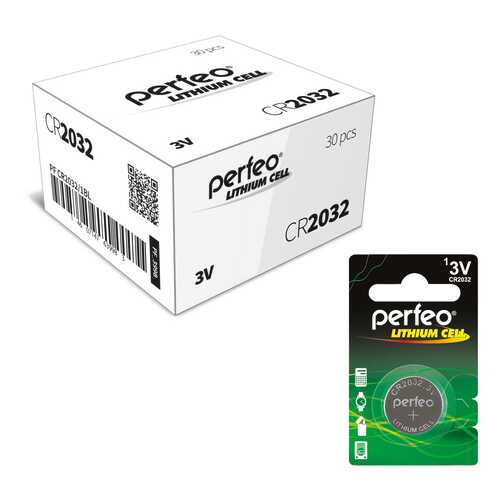 Батарейка Perfeo CR2032/1BL Lithium Cell 30 шт