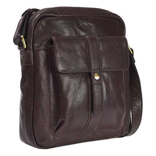 Сумка через плечо мужская Dr.Koffer M402727-245-09 коричневая