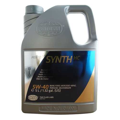 Моторное масло Pentosin Pentosynth HC SAE 5W-40 5л