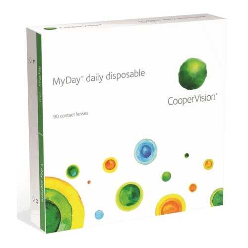 Контактные линзы MyDay Daily disposable 90 линз R 8,4 +4,00