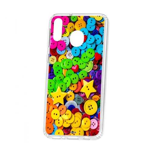 Чехол Samsung Galaxy M20 Kruche Print Пуговки