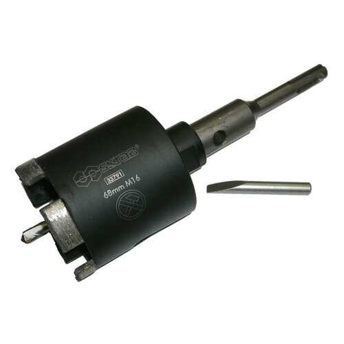 Коронка алмазная 68мм СЕГМЕНТ по бетону SDS Plus Skrab 33791