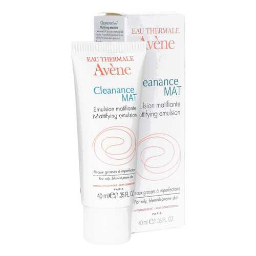 Эмульсия Avene Cleanance МАТ против жирного блеска 40 мл