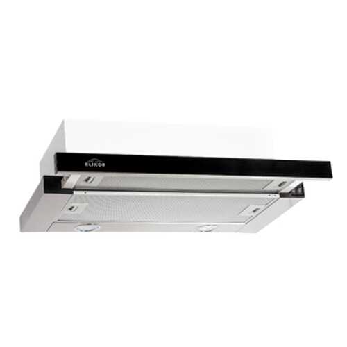 Вытяжка встраиваемая Elikor Интегра Glass 60H-400-В2Г Silver/Black