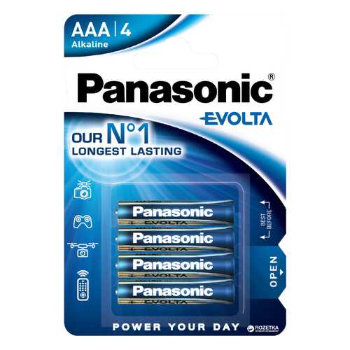 Батарейка Panasonic Evolta LR03EGE/4BP 4 шт