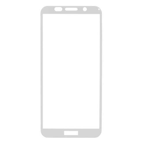Защитное стекло 5D на весь экран для Huawei Honor 7A / Y5 Prime (2018) белое
