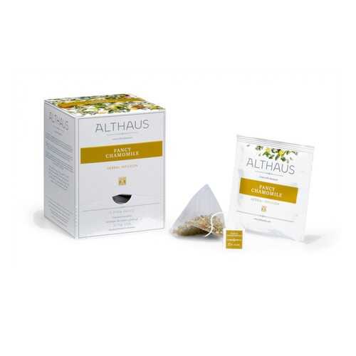 Чай травяной в пирамидках Althaus Fancy Chamomile Благородная Ромашка 15*2.25 г