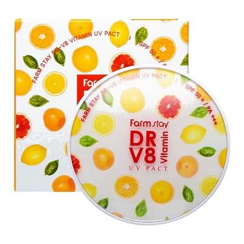 FarmStay DR.V8 Пудра Vitamin UV Pact #21