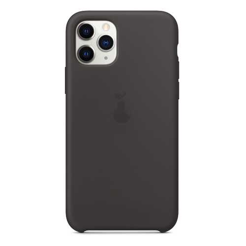 Чехол Silicone Case для iPhone 11 Pro Max Премиум, черный, SCPQIP11PM-18-BLAC