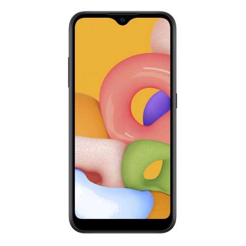 Смартфон Samsung Galaxy A01 16Gb Black (SM-A015F)