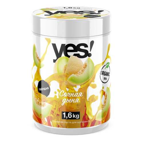 Сахарная паста для шугаринга yes! твердая, дыня, 1.6 кг