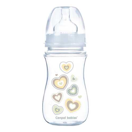 Бутылочка Canpol EasyStart Newborn baby PP 240 мл 3+ белый
