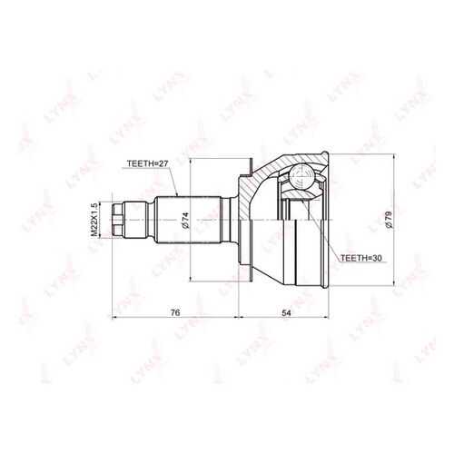 Шрус LYNXauto CO-3679