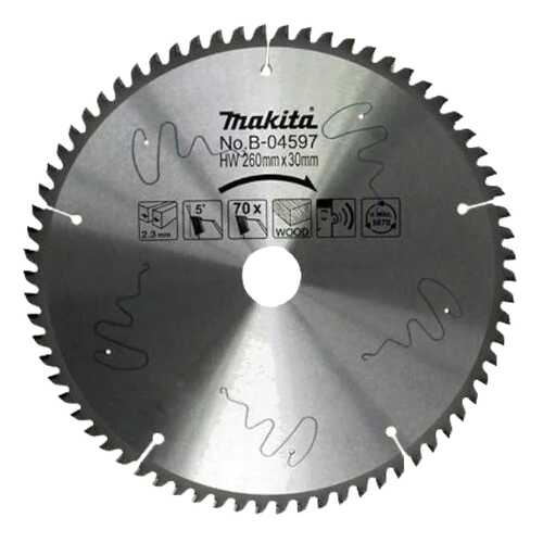 Диск Makita пильный B-04597