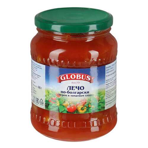 Лечо Globus 680 г