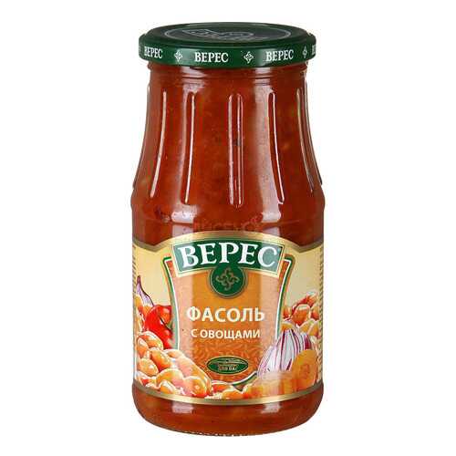 Фасоль Верес с овощами 530г