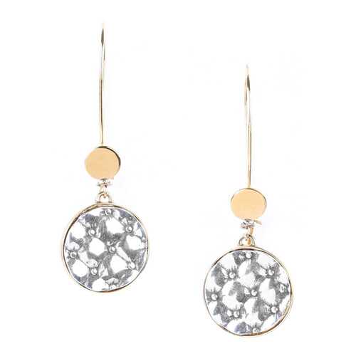 Серьги женские ORI TAO OT-12-29086 серебристые/золотистые