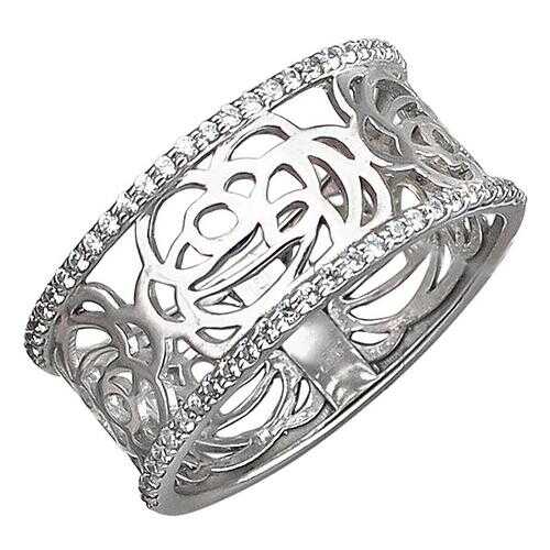 Кольцо женское Эстет 01К1510771 р.18