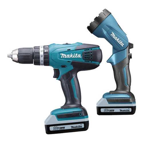 Аккумуляторная дрель-шуруповерт Makita DF457DWLE 185851