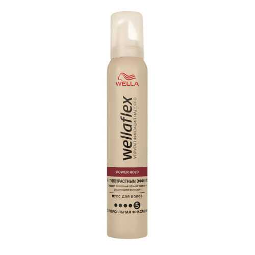 Мусс для волос Wella Wellaflex С антивозрастным эффектом 200 мл