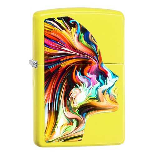 Зажигалка Zippo Colorful Head Neon Yellow