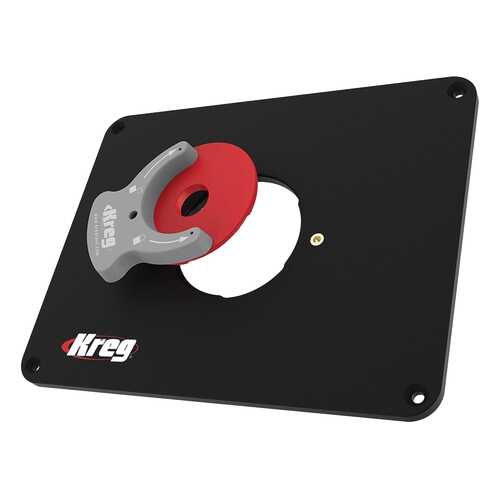 Пластина для крепления фрезера во фрезерный стол Kreg PRS4034