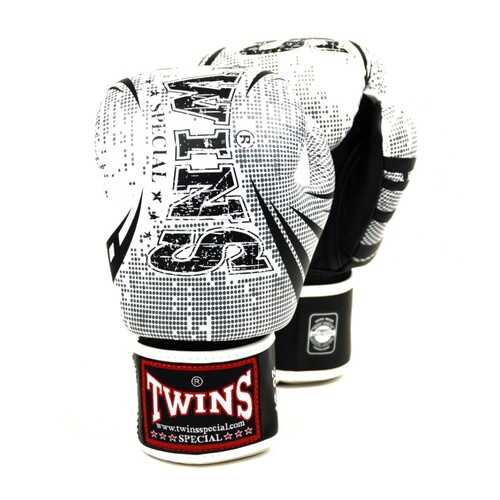 Боксерские перчатки Twins Fancy Boxing Gloves белые/черные 12 унций