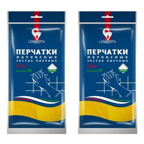 Набор перчатки Lomberta экстра прочные размер M 2 шт