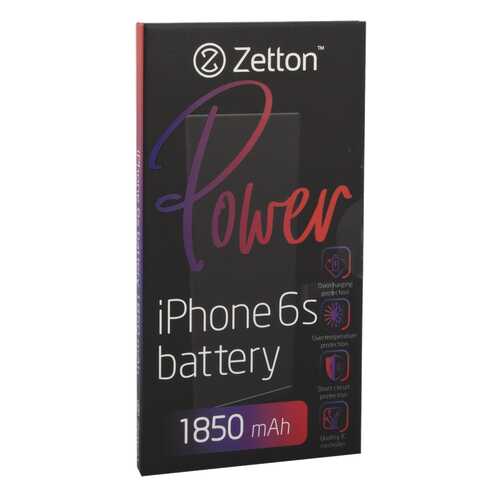 Аккумулятор для сотового телефона Zetton ZTBATI6S для iPhone 6s 1850 мАч
