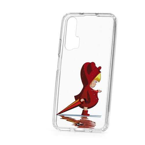 Чехол Huawei Honor 20 Pro Kruche Print Девочка с зонтом