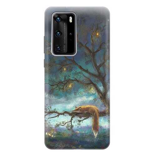 Чехол RE:PA для Huawei P40 Pro с принтом Лиса на дереве