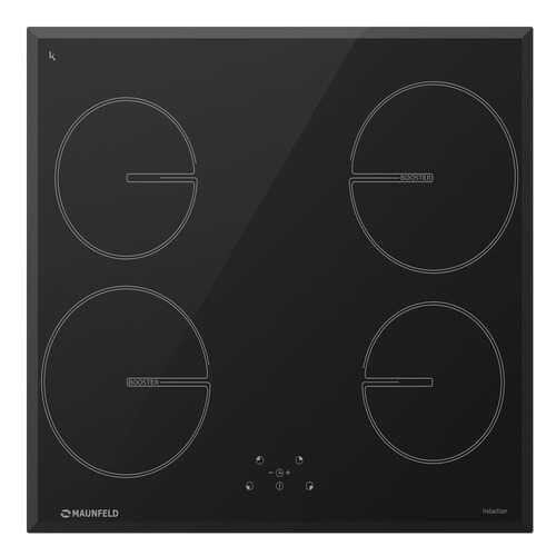 Встраиваемая варочная панель индукционная MAUNFELD MVI59.4HZ.2BT-BK Black