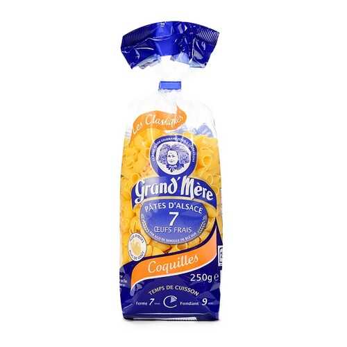 Макаронные изделия Grand Mere Рожки Coquilles 250 г Франция