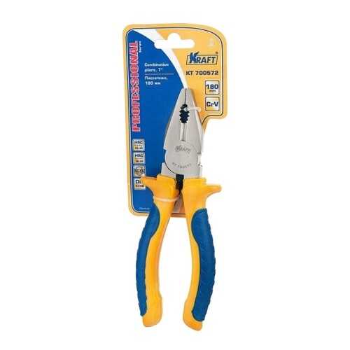 Пассатижи комбинированные KRAFT 180 мм (KT 700572)