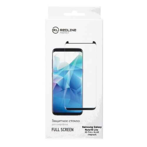 Защитное стекло для смартфона Red Line для Samsung Galaxy Note 10 lite, FS(3D)TGFG Black