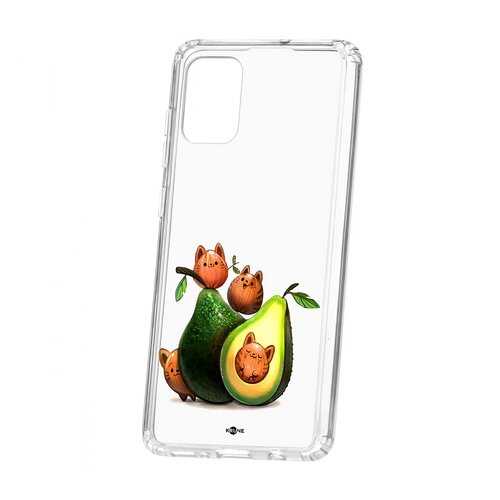 Чехол Samsung Galaxy A71 Kruche Print Авокотики