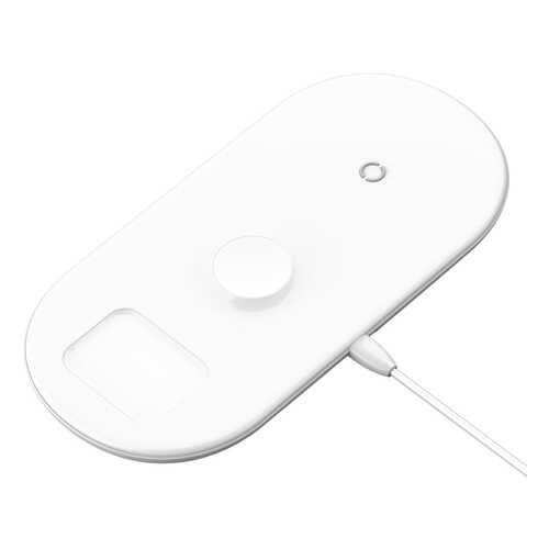 Беспроводное зарядное устройство Baseus Smart 3in1 WX3IN1-02 (White)