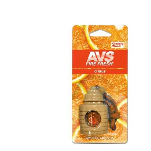 Ароматизатор AVS Classic Wood аромат Цитрус, жидкостный A07273S