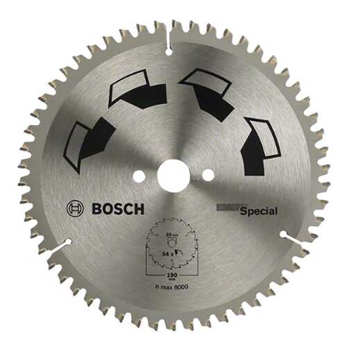 Диск по дереву Bosch GS MU H 190x20-54 2609256891