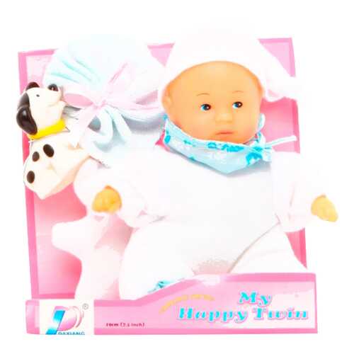 Игровой набор Пупсик с собачкой-пищалкой Shenzhen Toys Д8952