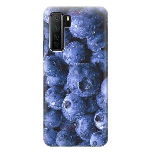 Чехол RE:PA для Huawei Nova 7 SE / Honor 30s с принтом Черника