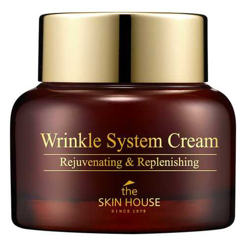 Анти-возрастной питательный крем с коллагеном THE SKIN HOUSE Wrinkle System Cream, 50 мл