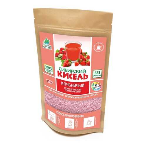Кисель Эколайф АЛТАЙ клубничный витаминизированный 150 г