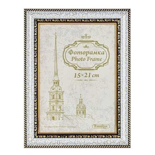 Фоторамка Фрэйм 882 10х15, пластик, дуб/металлик