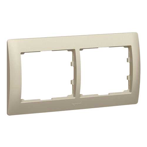 Legrand Рамка Legrand Galea Life 2 поста горизонтальная титан 771402