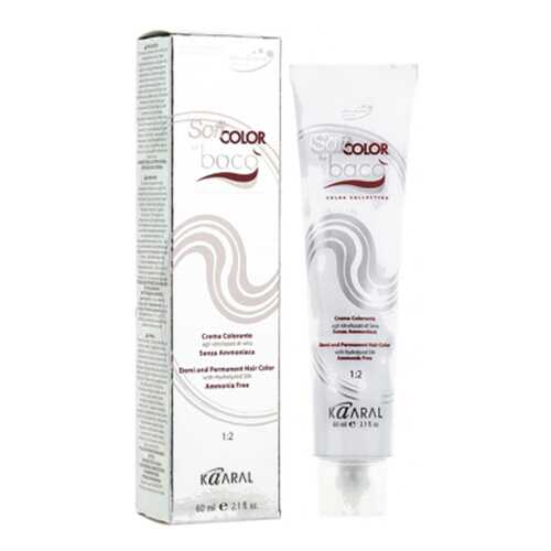 Краска для волос Kaaral Baco Soft Color 4.10 Пепельный каштан 60 мл