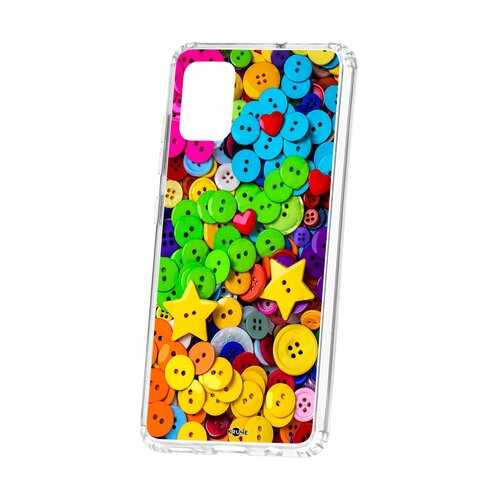 Чехол Samsung Galaxy A51 Kruche Print Пуговки