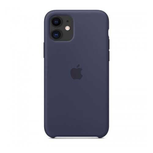 Чехол NoBrand Silicone Case Lux для iPhone 11 Midnight Blue