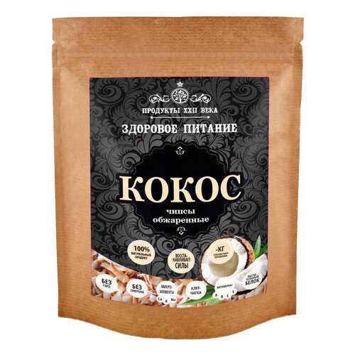 Кокосовые чипсы Продукты XXII века обжаренные 200 г